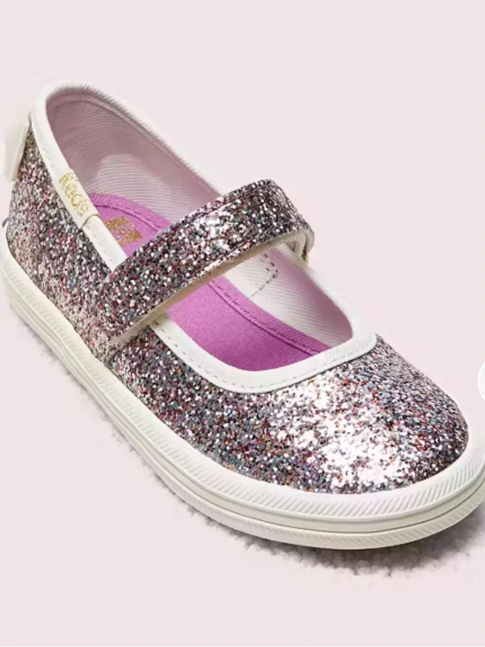 Keds X Kate Spade NewYork Sloan Mary Jane CribSneakers Baby Shoe Size 3 Gold